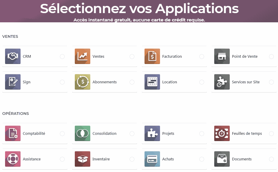 Odoo • Texte et Image
