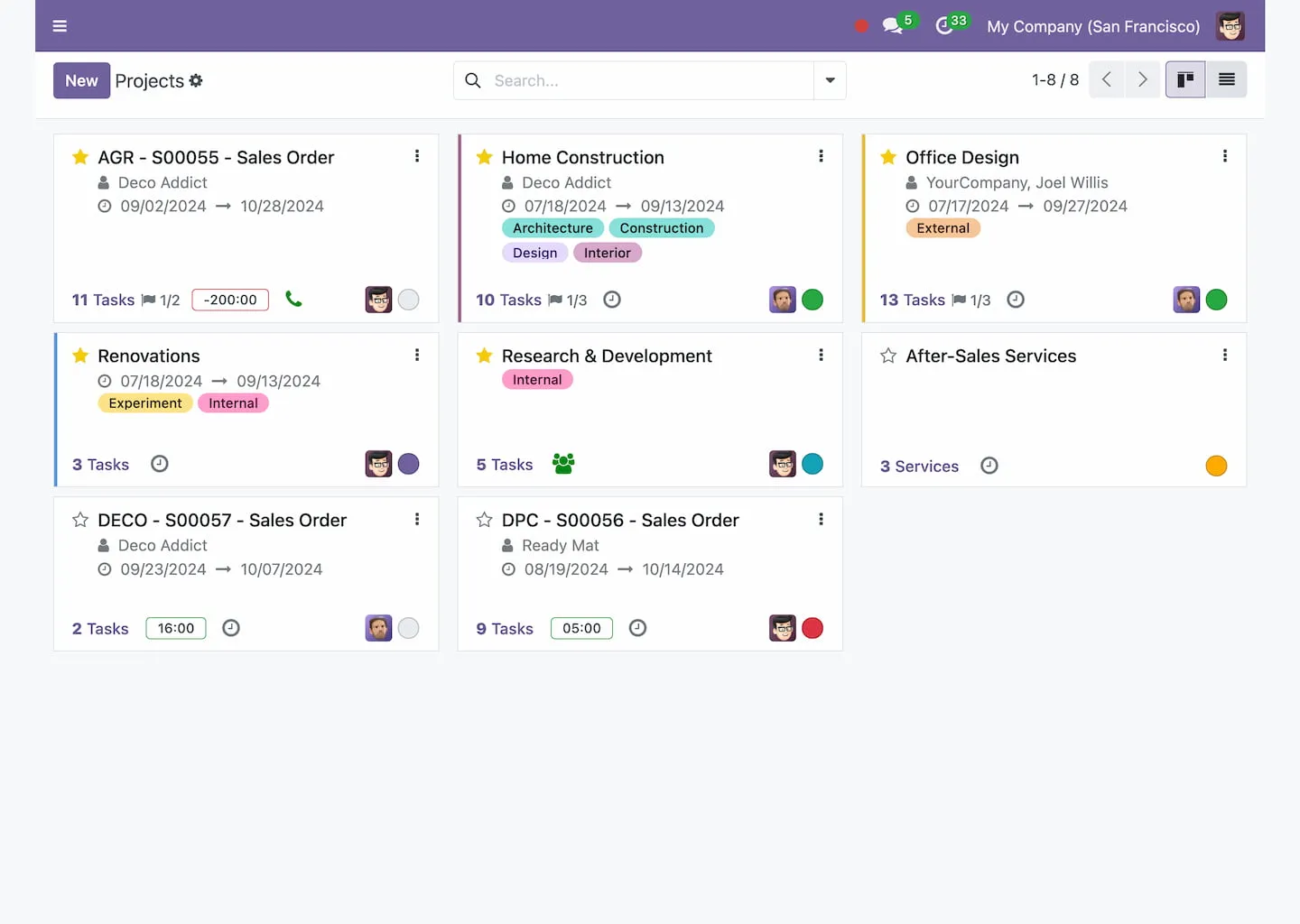 Odoo • Texte et Image
